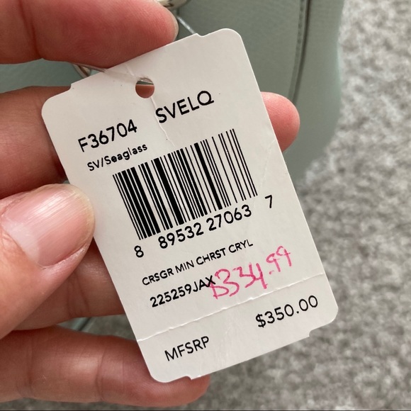 Coach christ satchel bag chrst crossbody NWT - Picture 8 of 8